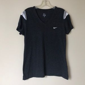 Nike Tops - Nike Women’s V-Neck Color Block Tee - L Nike Tops - Nike Women’s V-Neck Color Block Tee - L